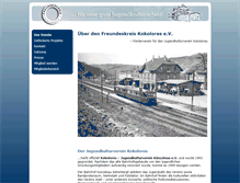 Tablet Screenshot of freundeskreis.kokolores.de
